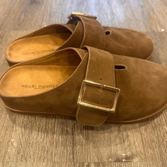 Kelsi Dagger Franklin Cow Mule Suede Women, 9.5 - Picture 9 of 13